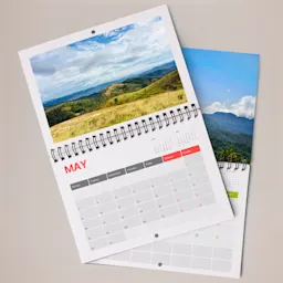 Wiro-Bound Photo Calendars  Thumbnail