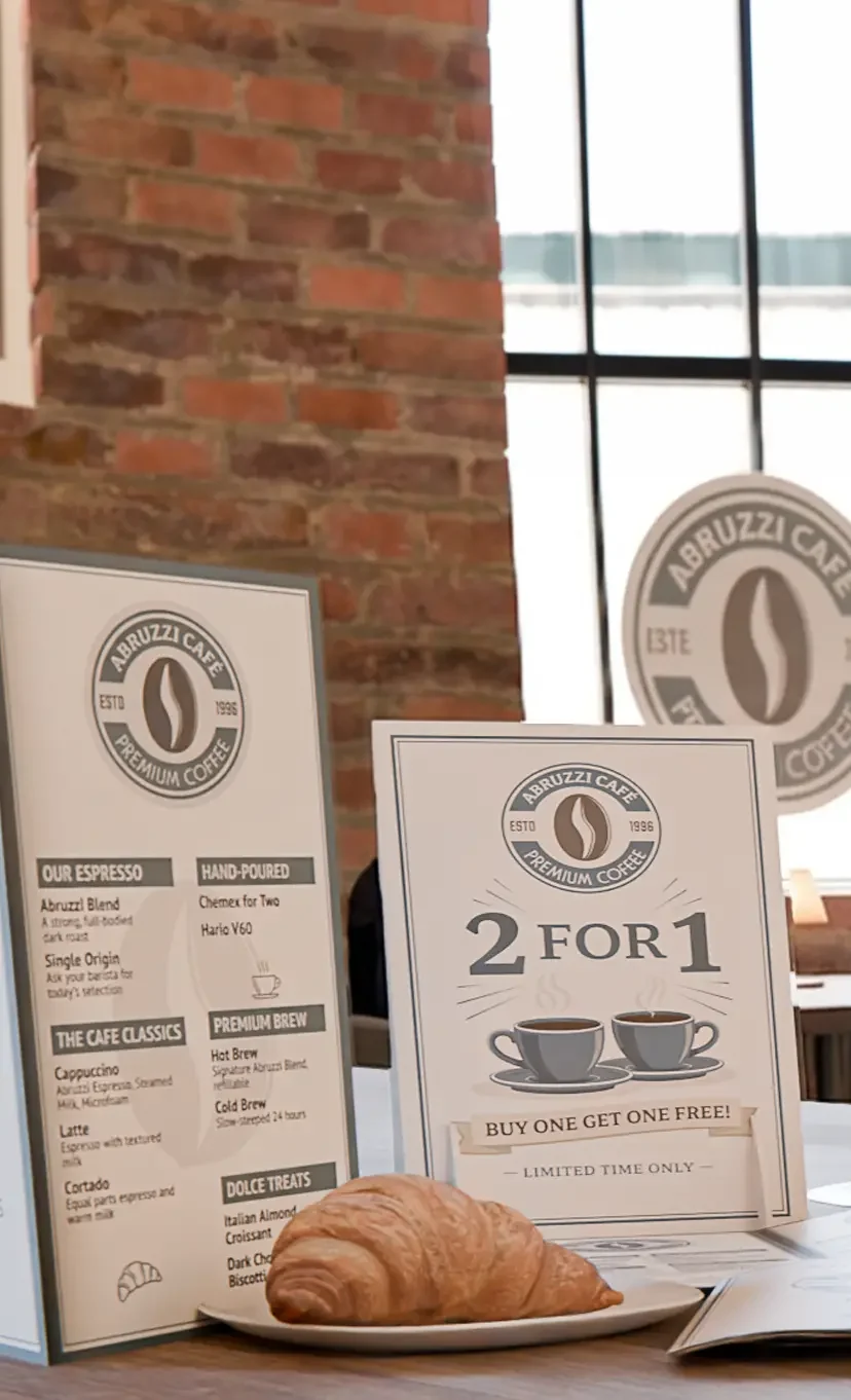 Printing for the Hospitality Sector