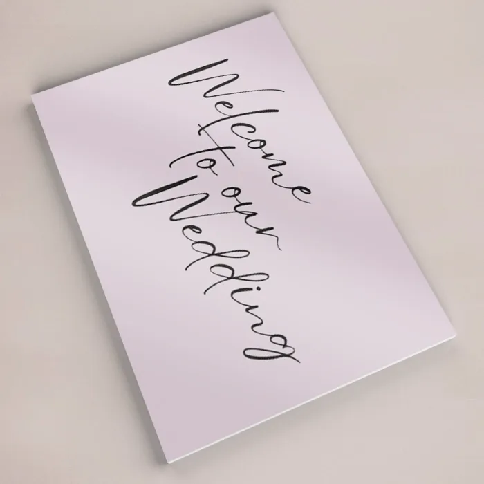 Customisable Welcome Signs