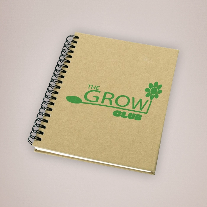 14cm x 18cm  Mendel Recycled Notebook
