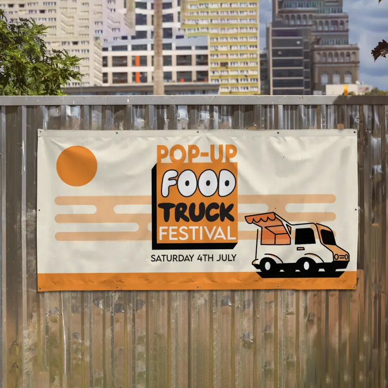 Durable PVC Free Banners