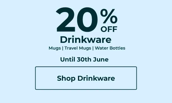 20% off drinkware