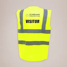 Branded Construction Hi-Vis Vests Thumbnail