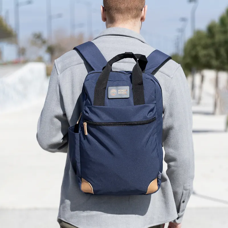 brandable navy rucksack