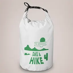Survivor waterproof roll-down bag - White Thumbnail