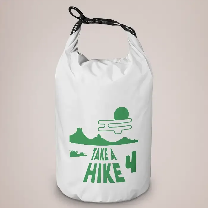 Survivor waterproof roll-down bag - White