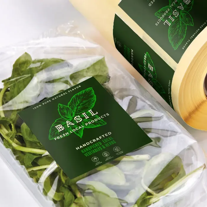Food Labels - Coated Paper (Gloss)
