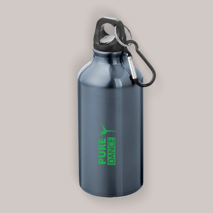 Printed 400ml aluminium water bottle