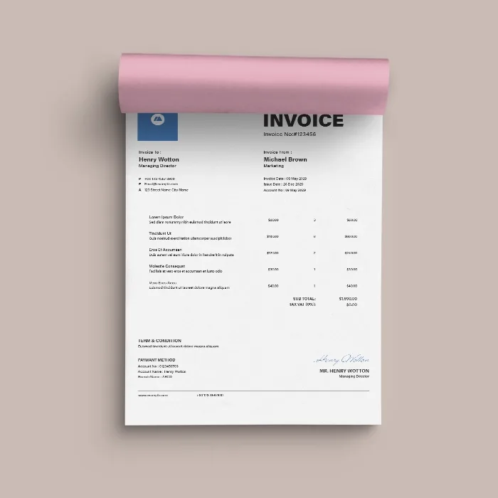 Invoice Printing