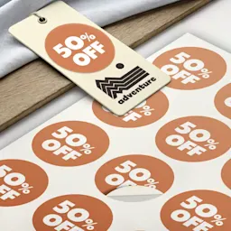 Stickers for swing tags Thumbnail