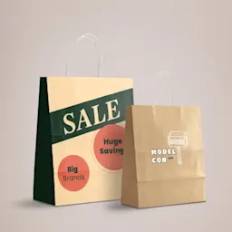 Printed Paper Shopping Bags Thumbnail