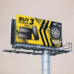 Billboard advertising posters Thumbnail