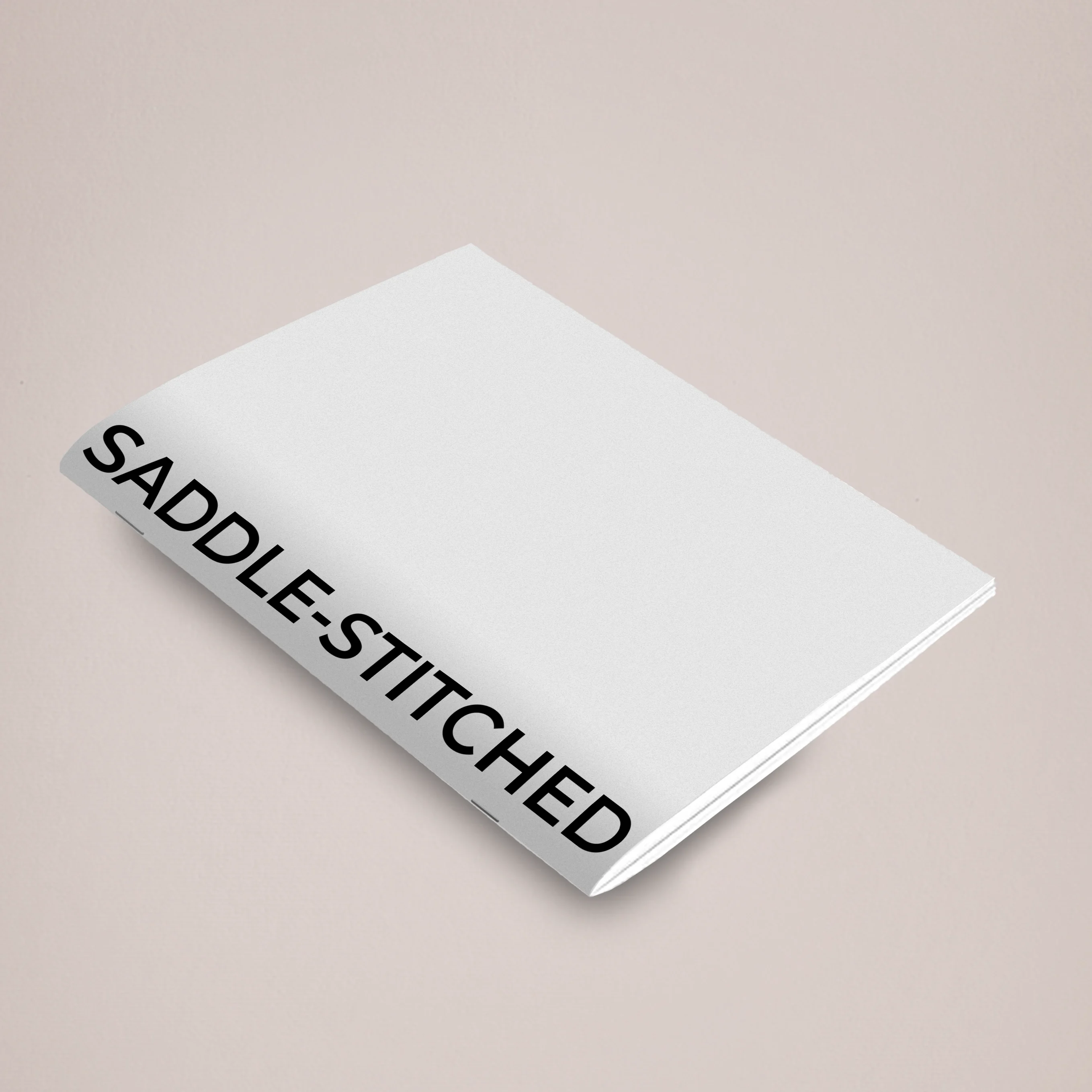 Saddle Stitched Binding