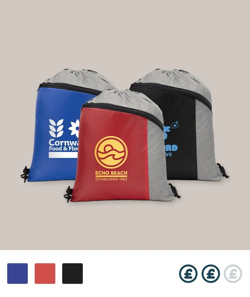 Grey & Colour branded Drawstring Backpack
