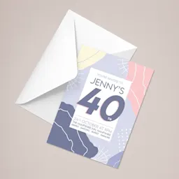 Personalised Invitation Cards with Envelopes Thumbnail