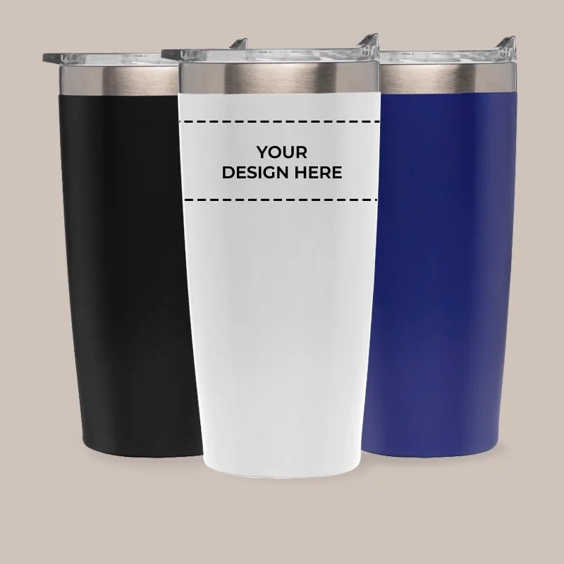 Bespoke Double-Wall Stainless Travel Tumbler - Print Area