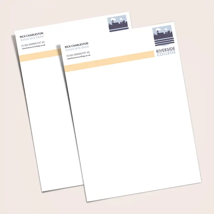 Printed letterheads
