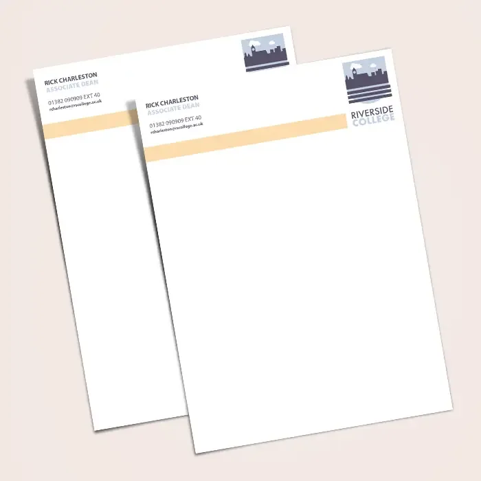 Printed letterheads