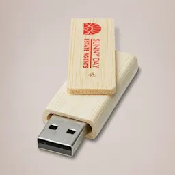 Rotate 16GB Bamboo USB Flash Drive Thumbnail