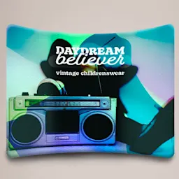 Curved Stretch Fabric Display Stand Thumbnail