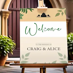 wedding welcome signs Thumbnail