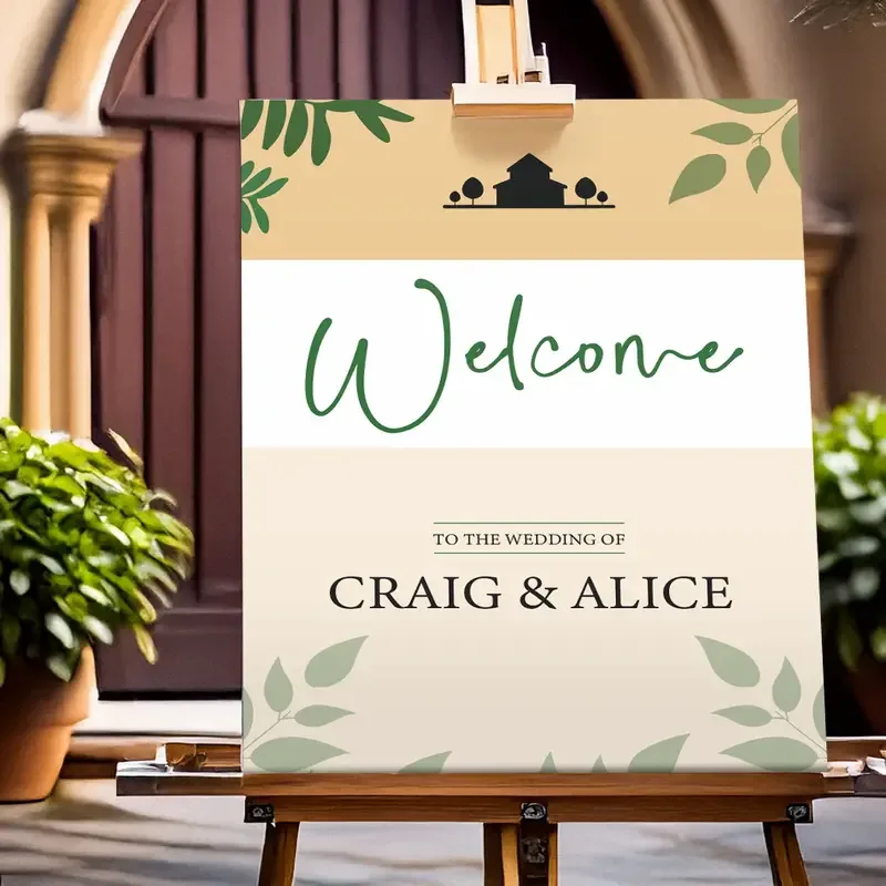 wedding welcome signs