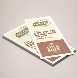 Portrait DL custom printed flyers Thumbnail