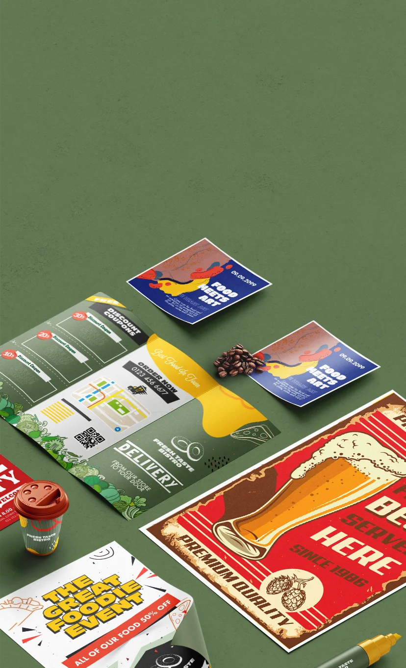 Flyers and leaflets