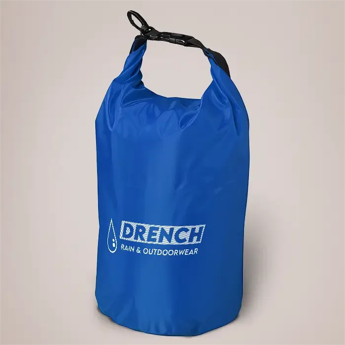 Survivor 5 litre waterproof roll-down bag - Blue