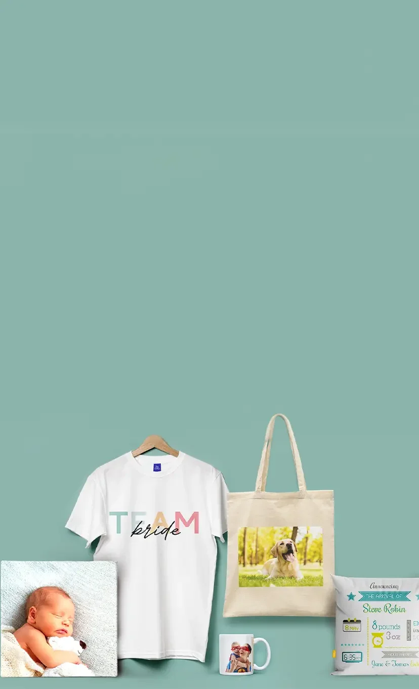 Custom gifts, design online