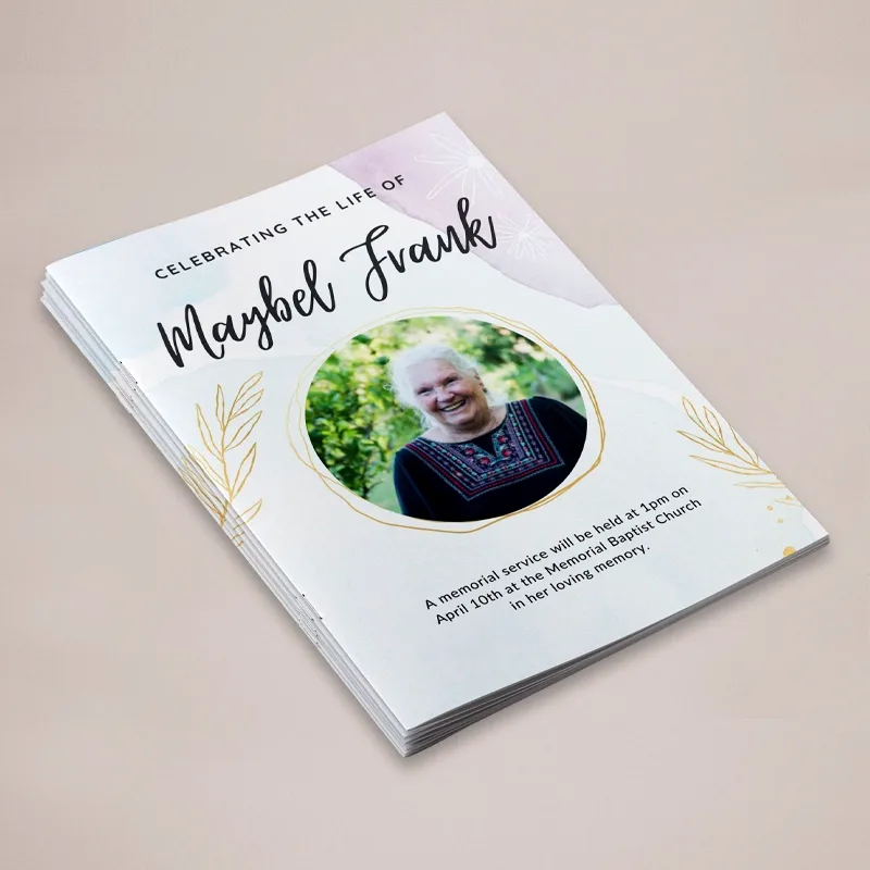 Funeral Orders of Service 