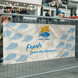 Custom Designed Fish & Chip Shop Banner Thumbnail