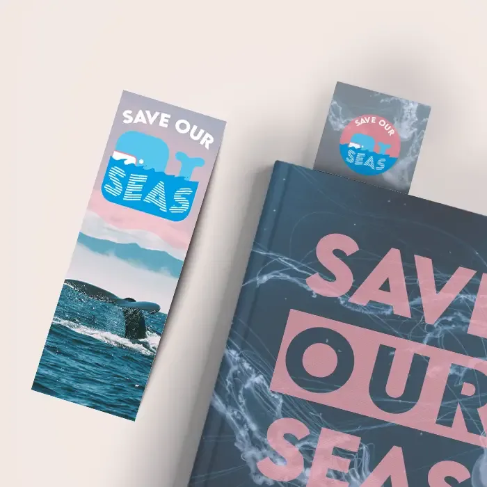 Charity bookmarks