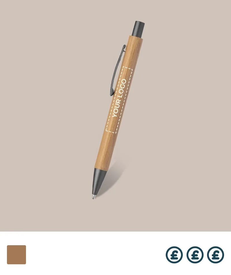 Custom Printed Bambowie Bamboo Pens