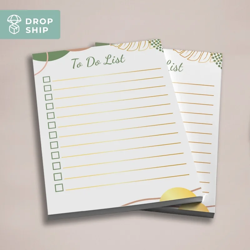 Drop ship notepads