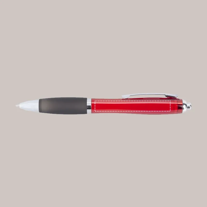 Customisable Pens - red (with print area)