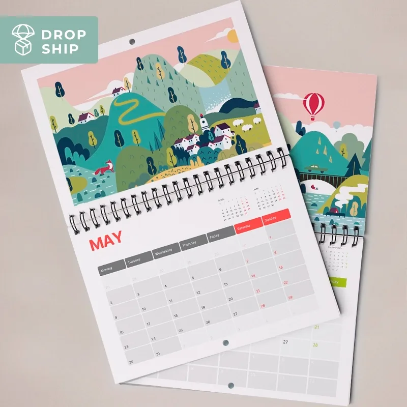 Drop ship calendars