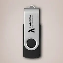 Black Promotional USB Stick Thumbnail