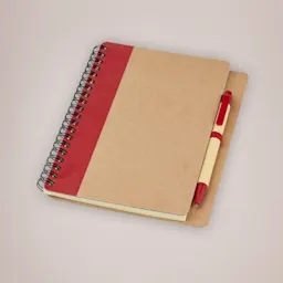 Red Priestly recycled notebook printing Thumbnail