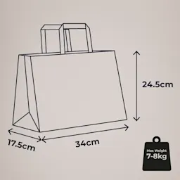 Large Takeaway Bags - Dimensions and Maximum Weight Thumbnail