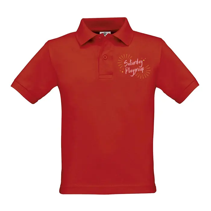 Red Kids Polo Shirts