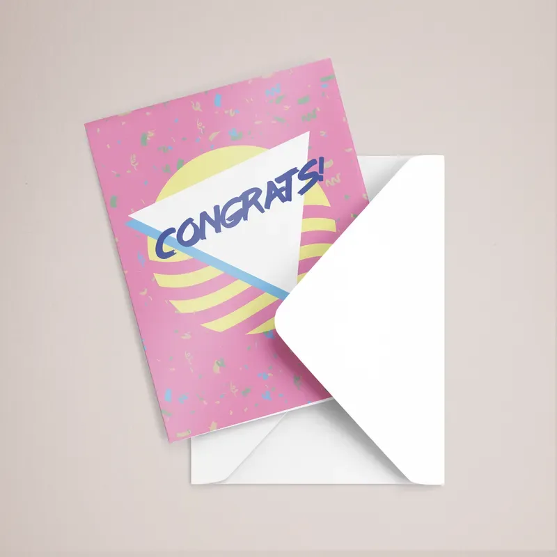 Custom Card & Envelope