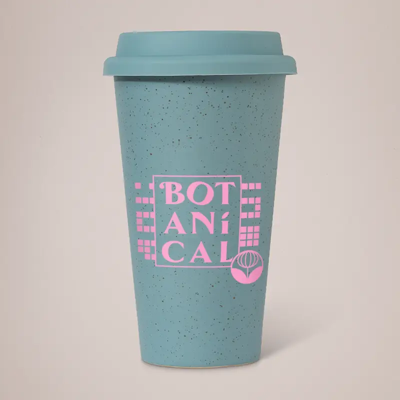 Branded Travel Tumbler - Ice Blue