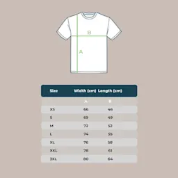 Stanley/Stella Iconic T-Shirt Size Guide Thumbnail