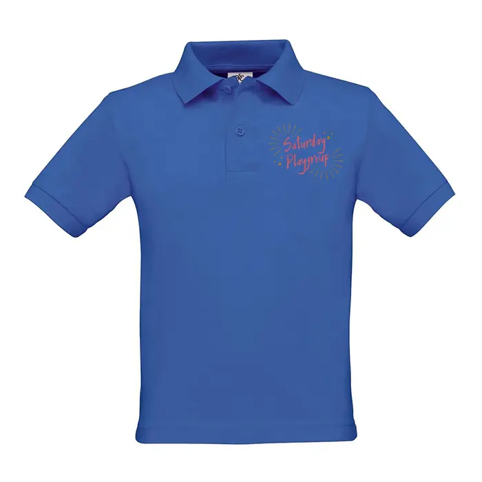 Royal Blue Kids Polo Shirts