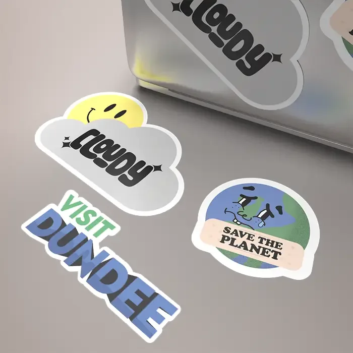 Custom-Shaped Die Cut Stickers