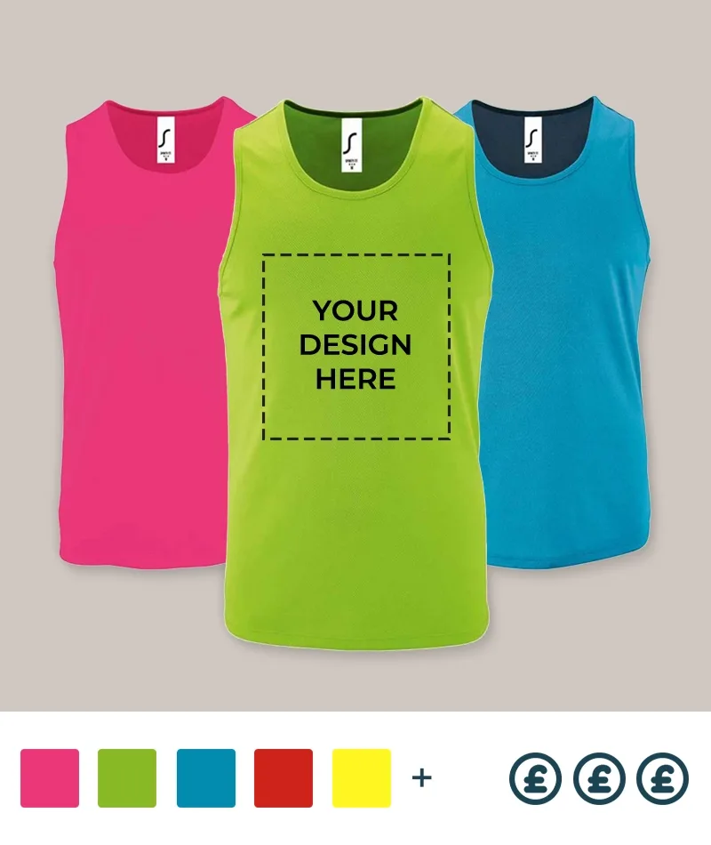 Custom tank tops - add your design or logo