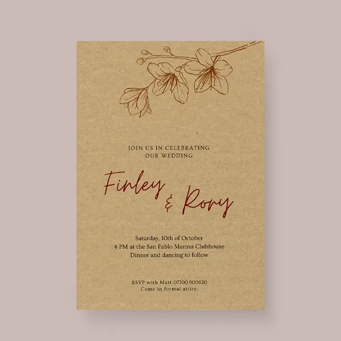 Wedding Invitations & Stationery