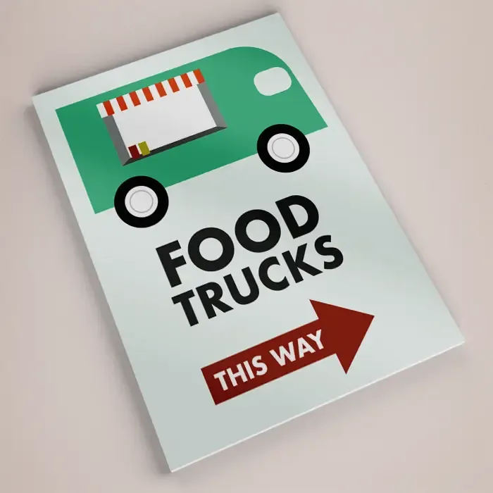 Plastic signs for temporary signage - Correx is recyclable