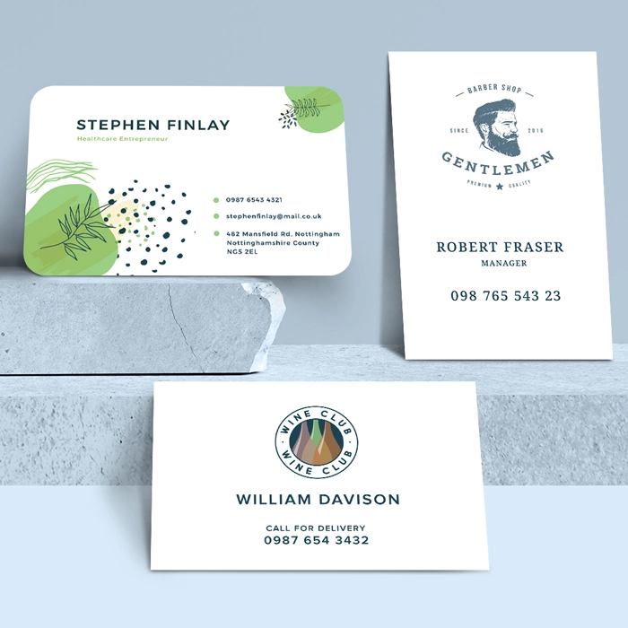 Uncoated Business Cards 